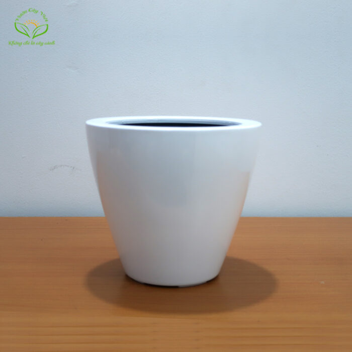 Chậu nhựa cao tròn - CA003