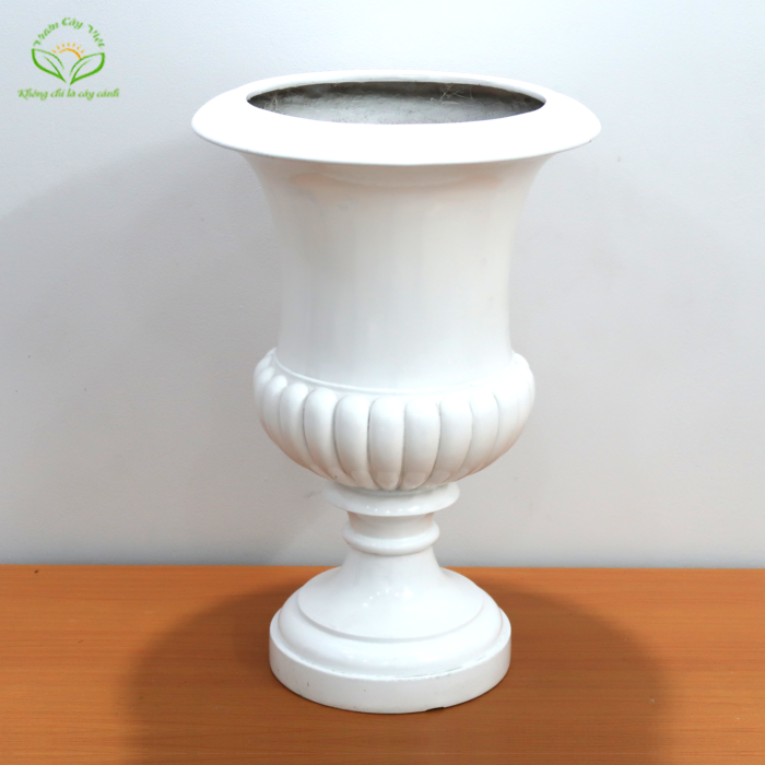 Chậu composite hình ly miệng vành - CP003